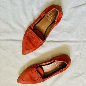 Miz Mooz Women's Red Flats